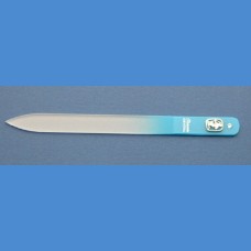 BOHEMIA skleněný pilník střední 140/2mm, ZODIAK znamení STŘELEC Znamení zvěrokruhu