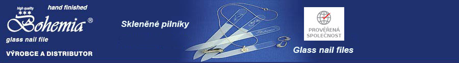 Testovací BOHEMIA glass nail file